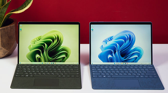 Microsoft Surface Pro 9 в новых цветах  Sapphire и Forest уже в продаже!