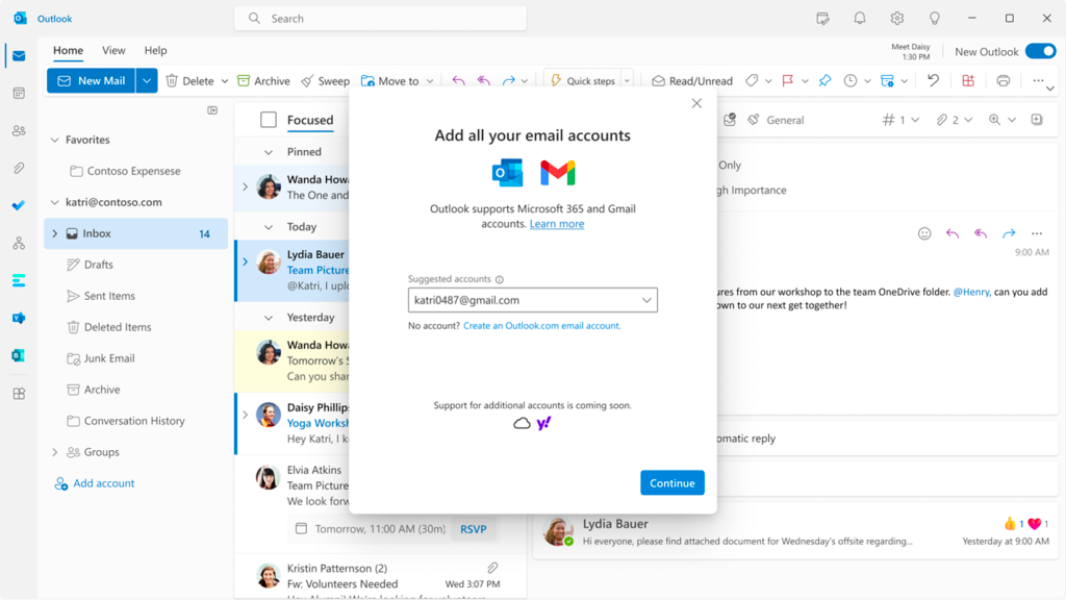 Новый клиент Outlook заменит старые веб-приложения «Почта», «Календарь» и  «Люди» в 2024 году | Surface Pro