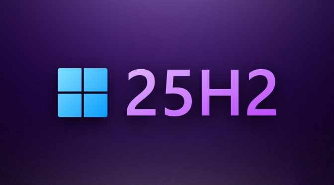 Windows 11 25H2 анонсирована официально