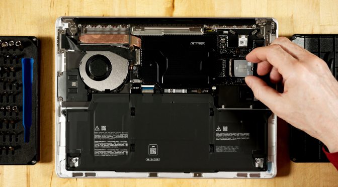 Как заменить SSD в устройствах Microsoft Surface?