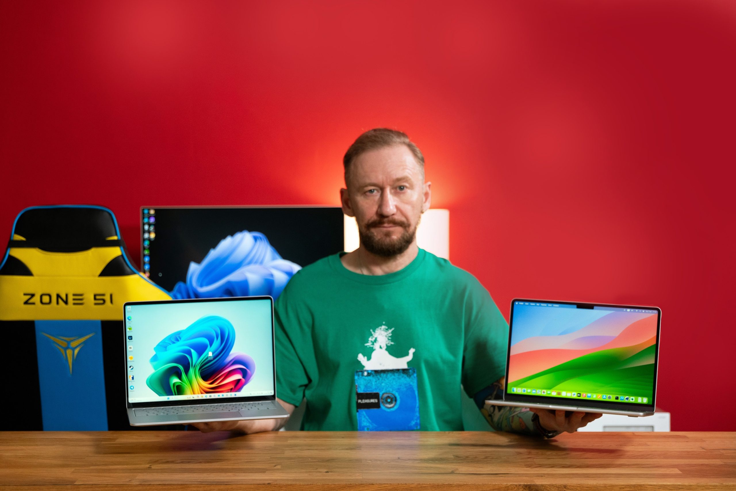 Обзор Surface Laptop 7 в сравнении с MacBook Air M3