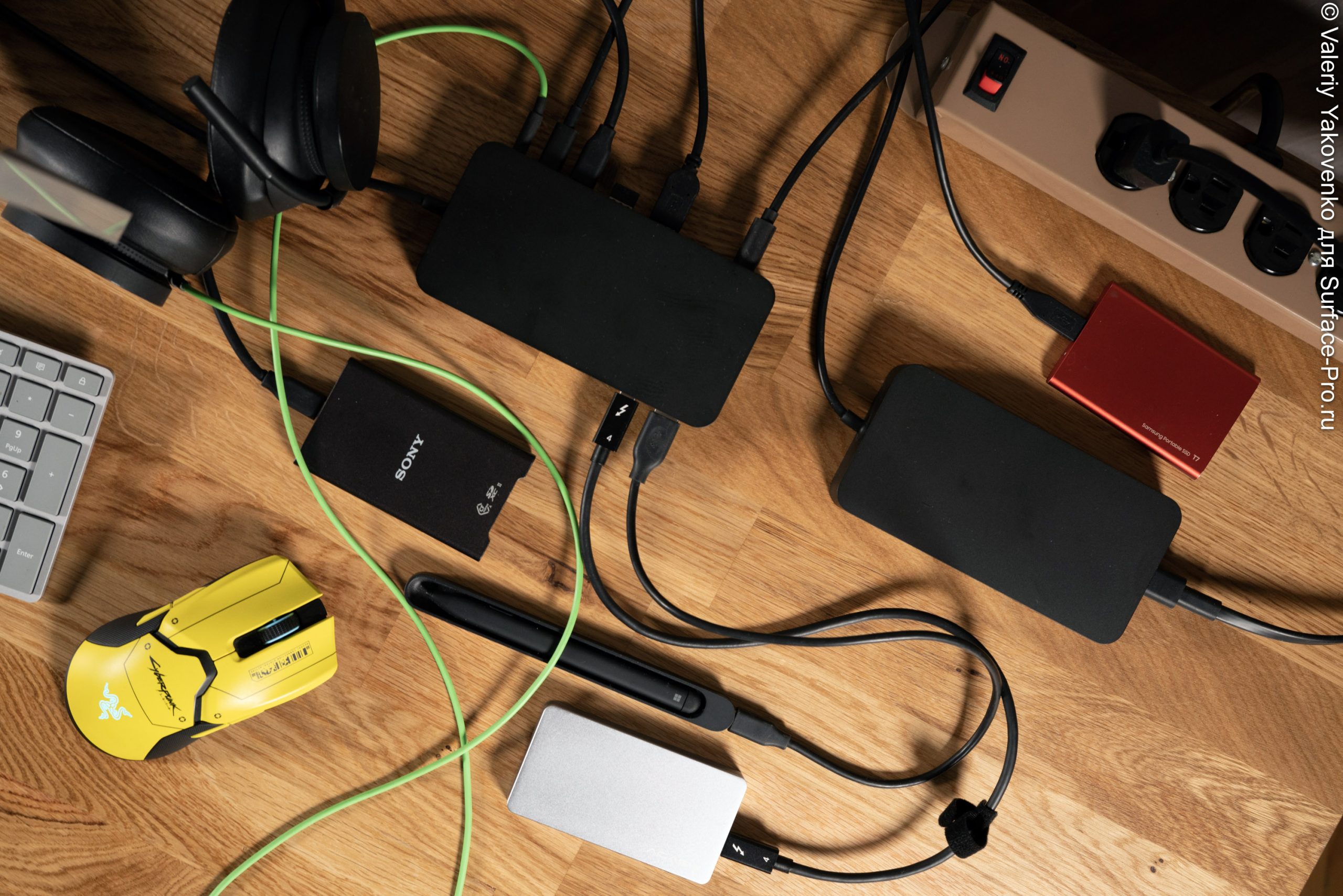 Обзор док-станции Microsoft Surface Thunderbolt 4 Dock